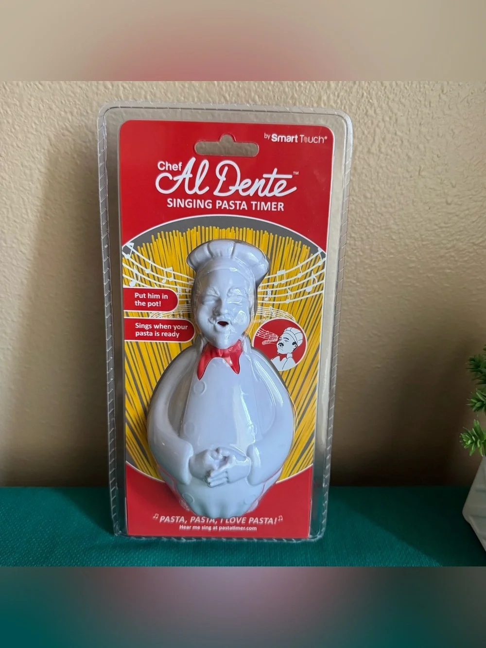 NWT Chef Al Dente Singing Pasta Timer